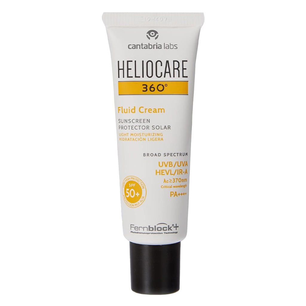 Heliocare 360° Fluid Cream Broad Spectrum Sunscreen With SPF 50+ & PA++++ 50ml