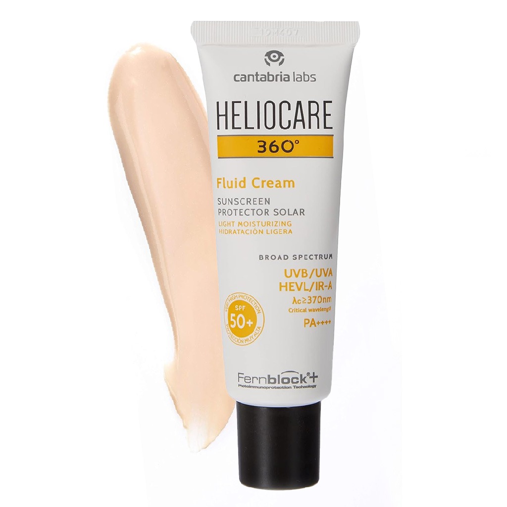 Heliocare 360° Fluid Cream Broad Spectrum Sunscreen With SPF 50+ & PA++++ 50ml