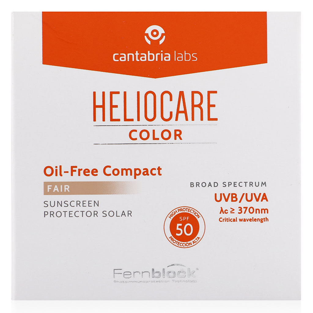 Heliocare Color Oil-Free Compact With Broad Spectrum Sunscreen SPF50 - Fair 10g