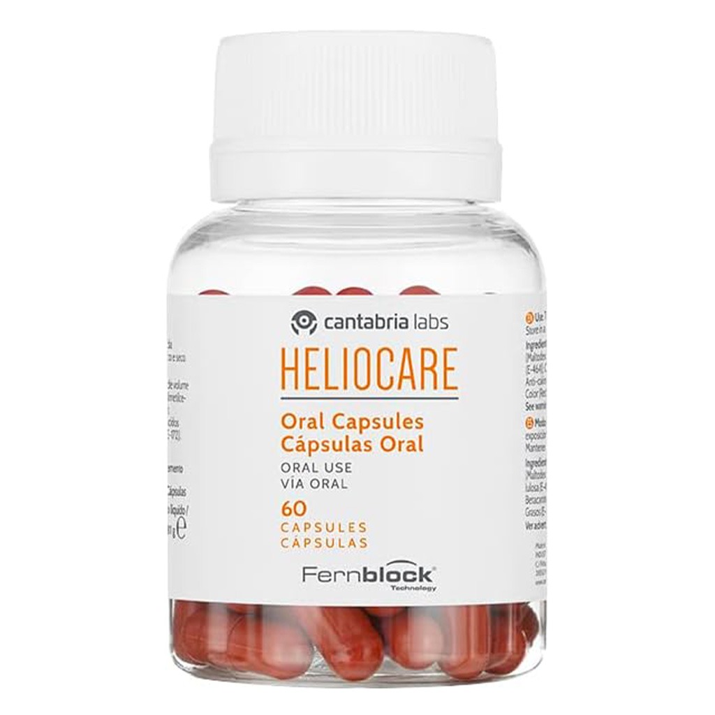 Heliocare Oral Sunblock Capsules, Pack of 60's