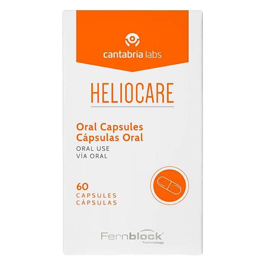 Heliocare Oral Sunblock Capsules, Pack of 60's
