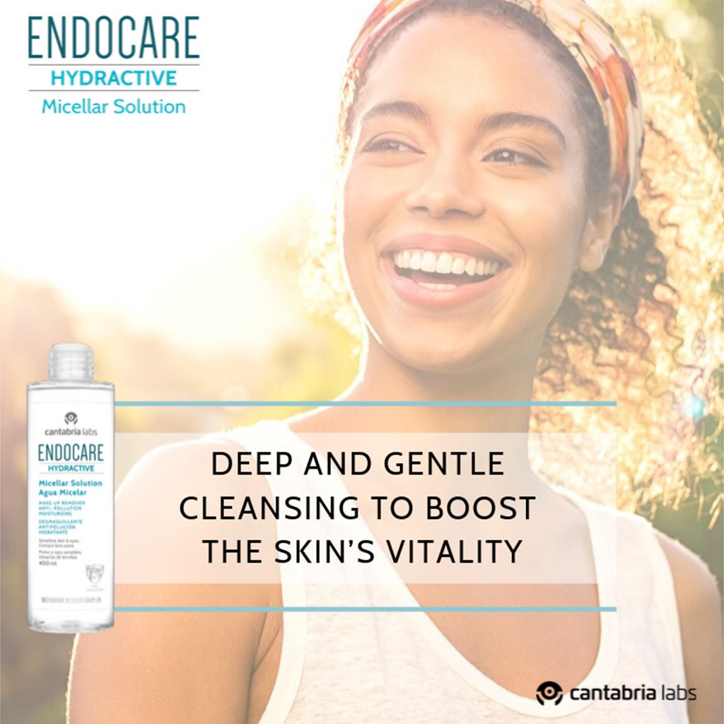 Endocare Hydractive Moisturizing Make-up Remover Micelar Solution For All Skin Types 100ml