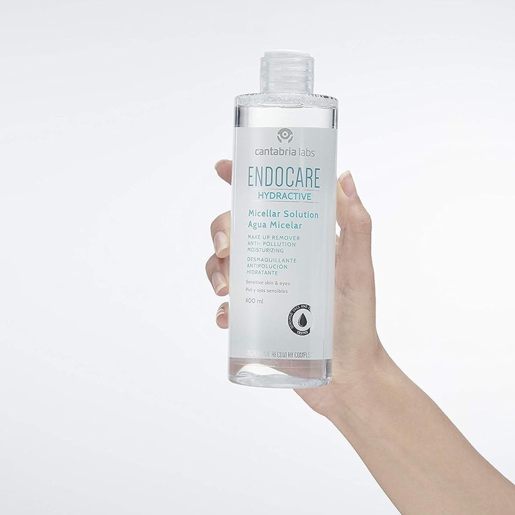 Endocare Hydractive Moisturizing Make-up Remover Micelar Solution For All Skin Types 400ml