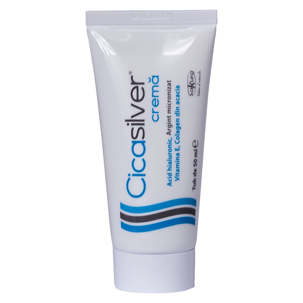 Cicasilver Skin Lesions & Wound Healing Ointment 50ml