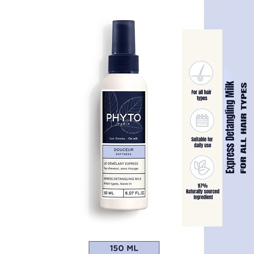 Phyto Douceur Softness Express Detangling Leave-In Milk For All Hair Types 150ml