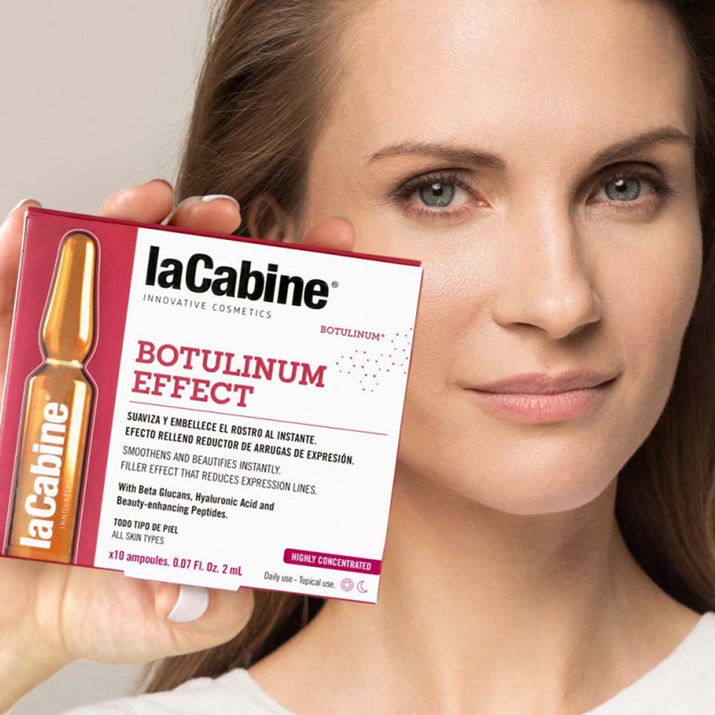 LaCabine Botulinum Effect Anti-Wrinkle 2ml Facial Ampoules For All Skin Types, Pack of 10's