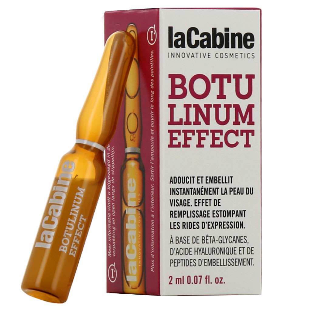 LaCabine Botulinum Effect Anti-Wrinkle 2ml Facial Ampoules For All Skin Types, Pack of 1's