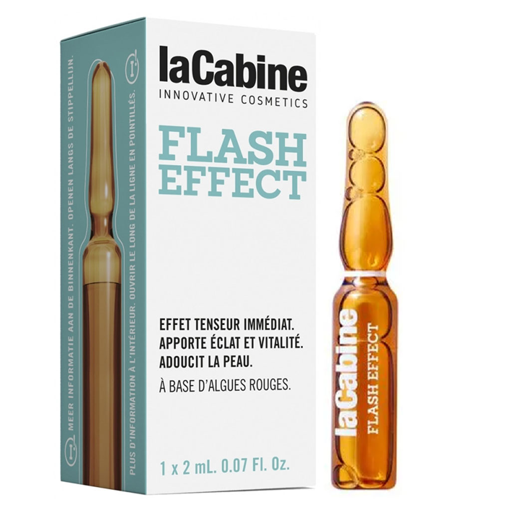 LaCabine Flash Effect Instant Lifting & Anti-Fatigue 2ml Facial Ampoules For All Skin Types, Pack of 1's