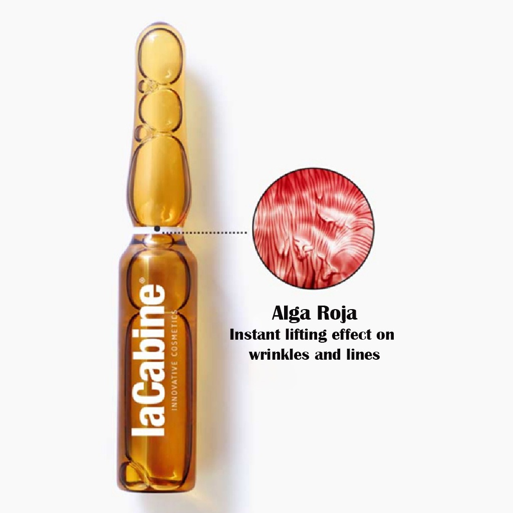 LaCabine Flash Effect Instant Lifting & Anti-Fatigue 2ml Facial Ampoules For All Skin Types, Pack of 1's
