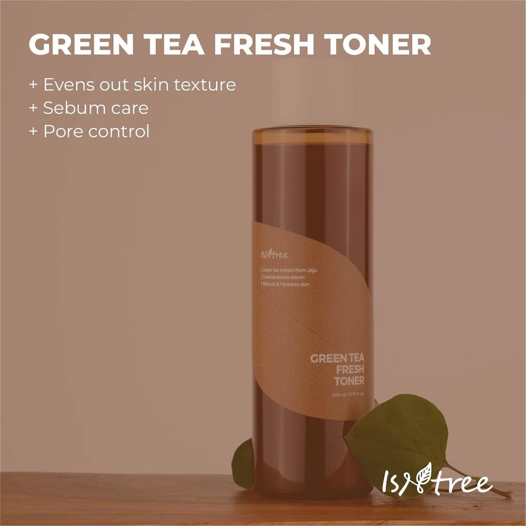 Isntree Green Tea Fresh Facial Toner For Oily And Combination Skin Types 200ml