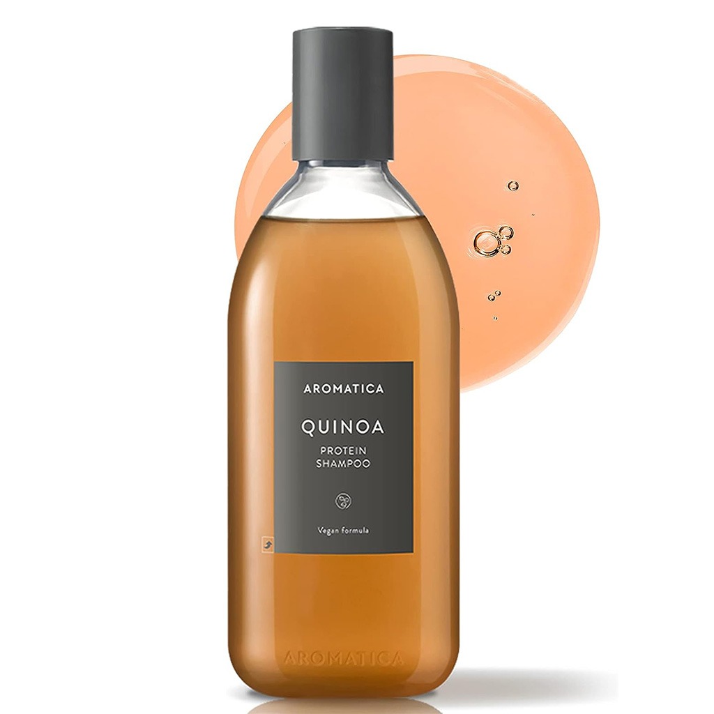 Aromatica Quinoa Protein Shampoo For Dry, Damaged Hair 400ml