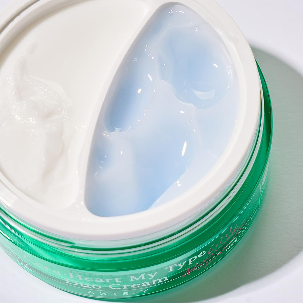 Axis-Y Cera-Heart My Type Hydrate & Smooth, Cooling & Nourishing 2-In-1 Duo Cream 60ml