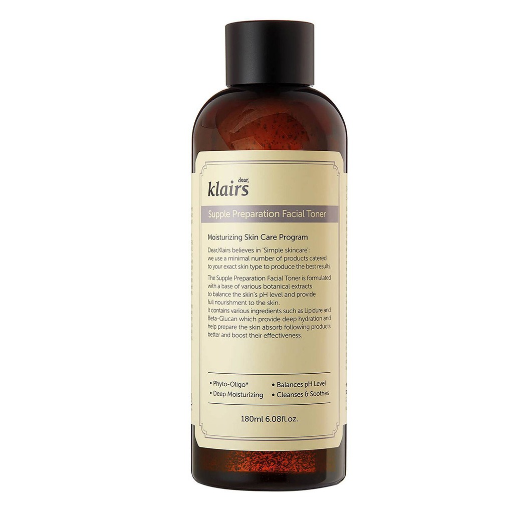 Dear Klairs Supple Preparation Moisturizing Facial Toner 180ml
