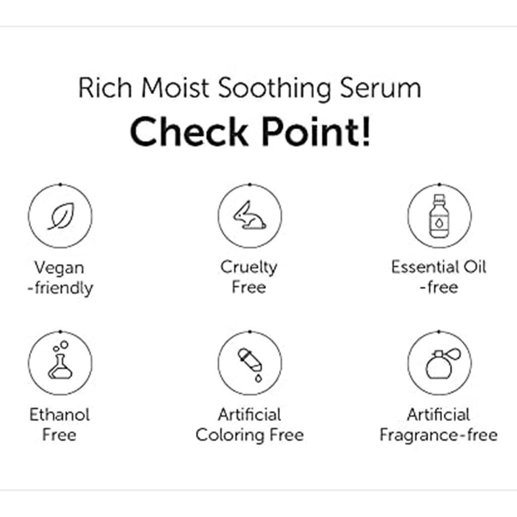 Dear Klairs Rich Moist Unscented Moisturizing & Soothing Facial Serum 80ml