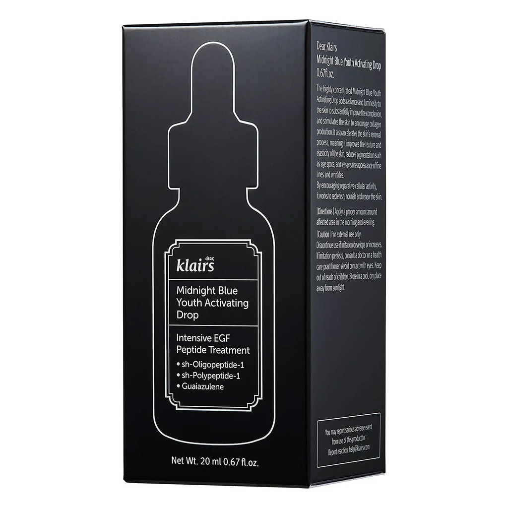 Dear Klairs Midnight Blue Youth Activating Facial Drop 20ml