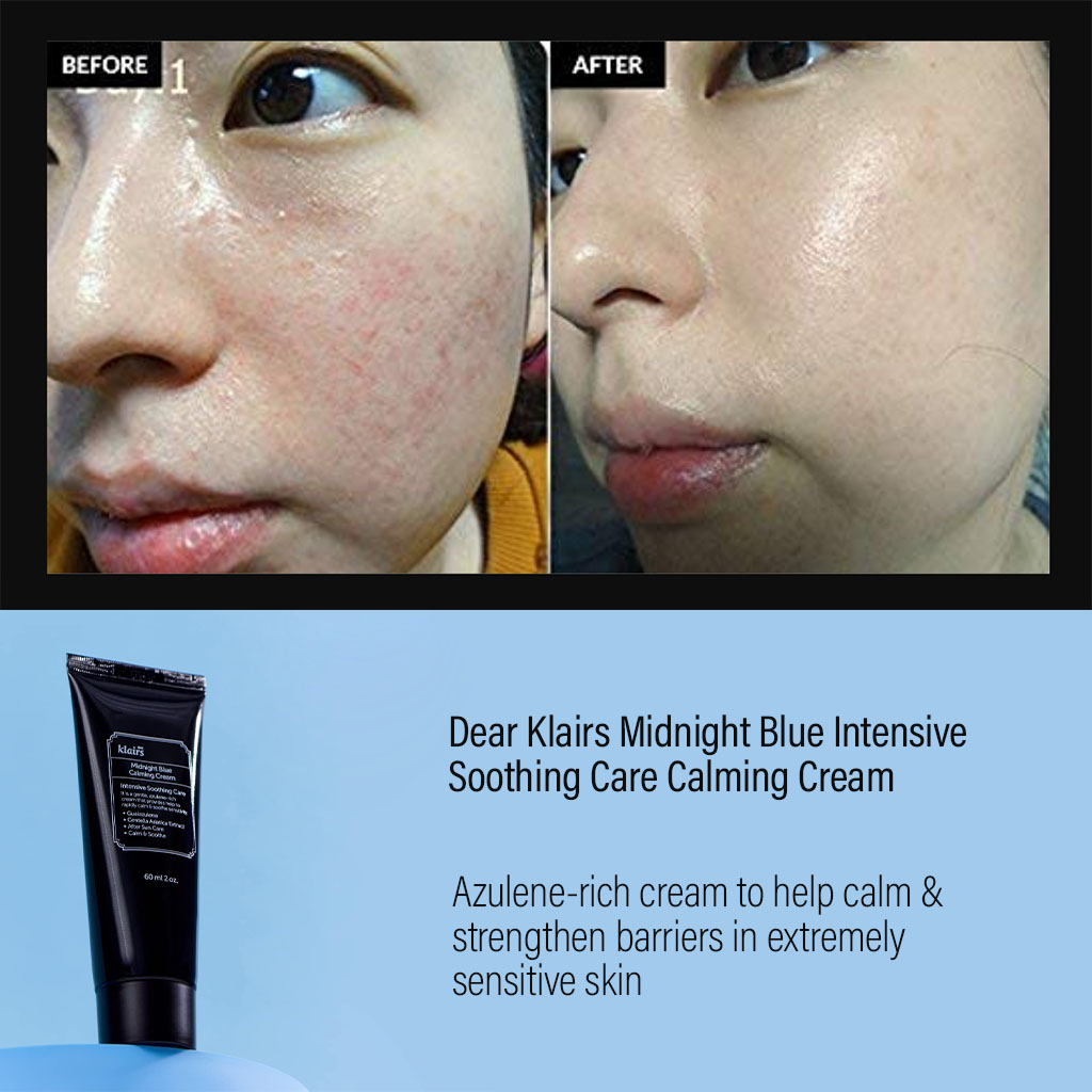 Dear Klairs Midnight Blue Intensive Soothing Care Calming Cream 60ml