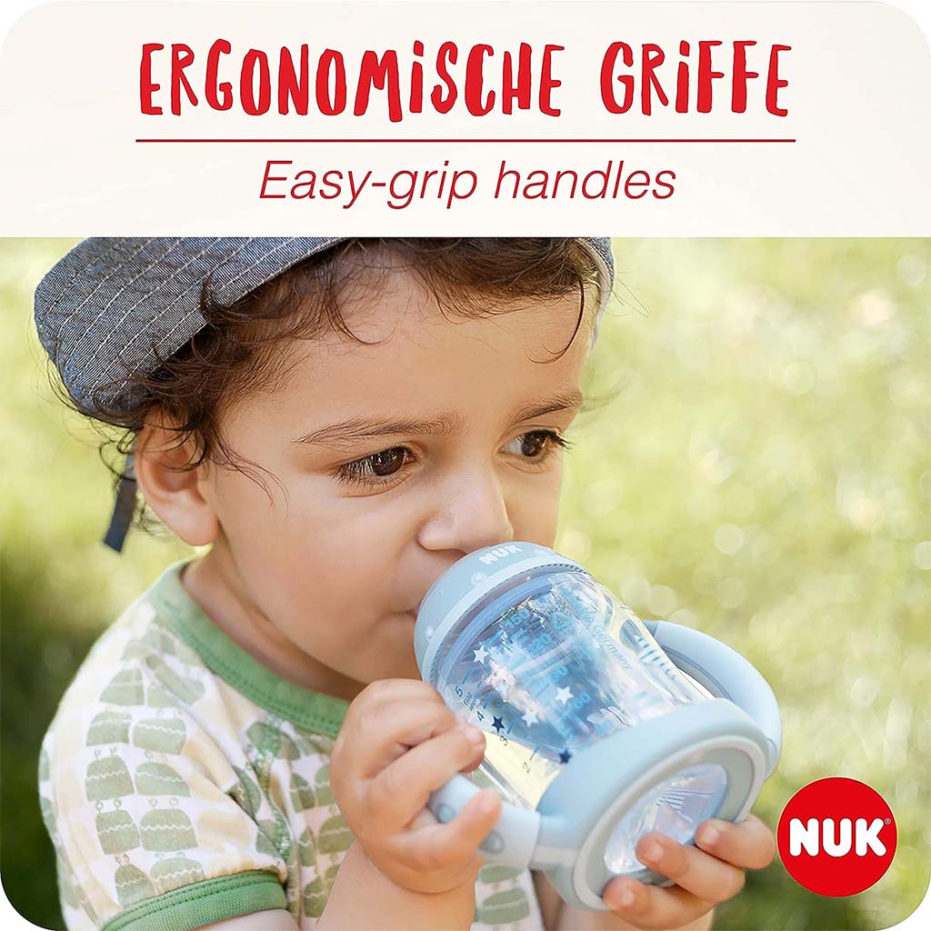 Nuk First Choice Mickey Mouse 150ml Baby Learner Bottle With Temperature Control, Pack of 1's