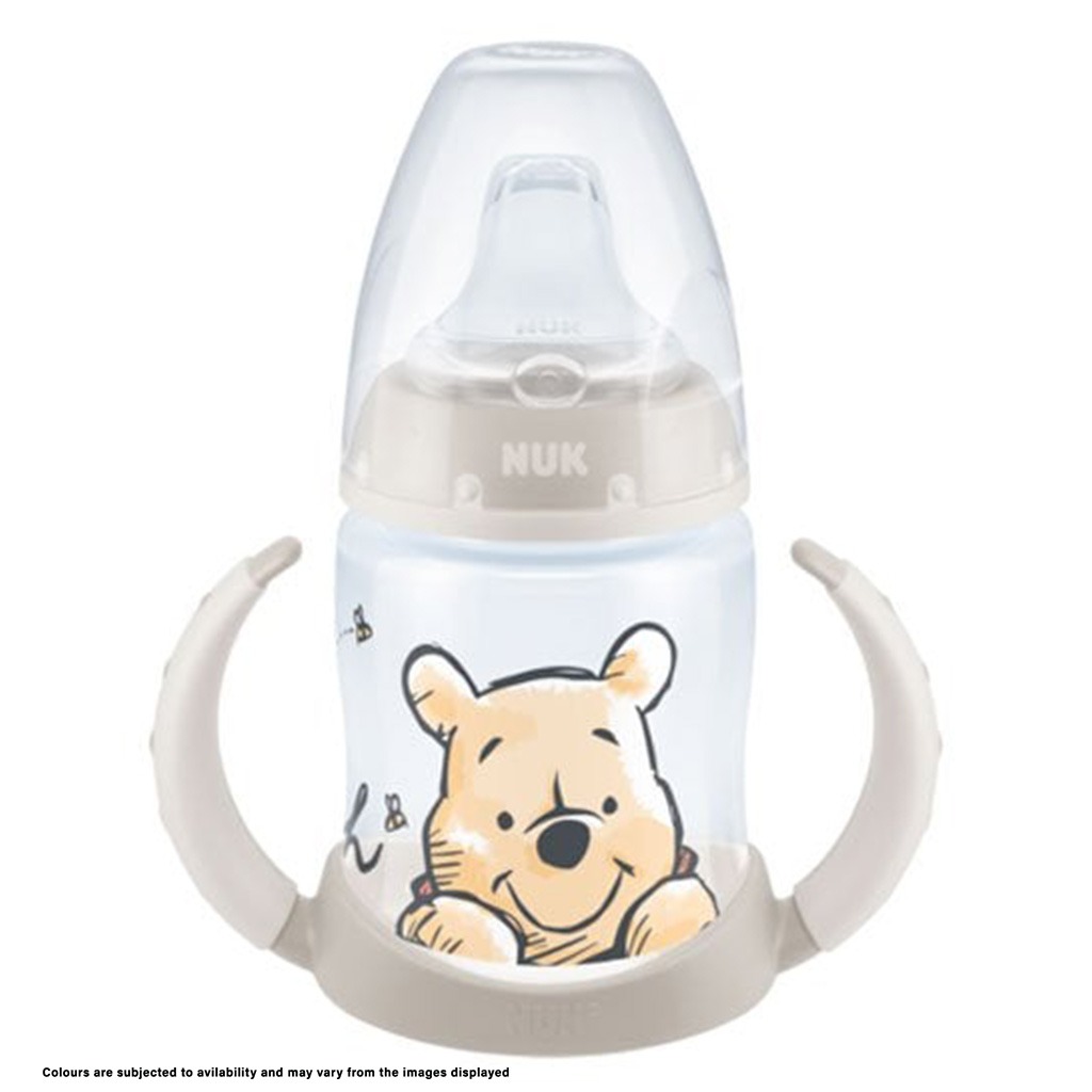 Nuk First Choice Winnie The Pooh 150ml Baby Learner Bottle With Temperature Control, Assorted Pack of 1's