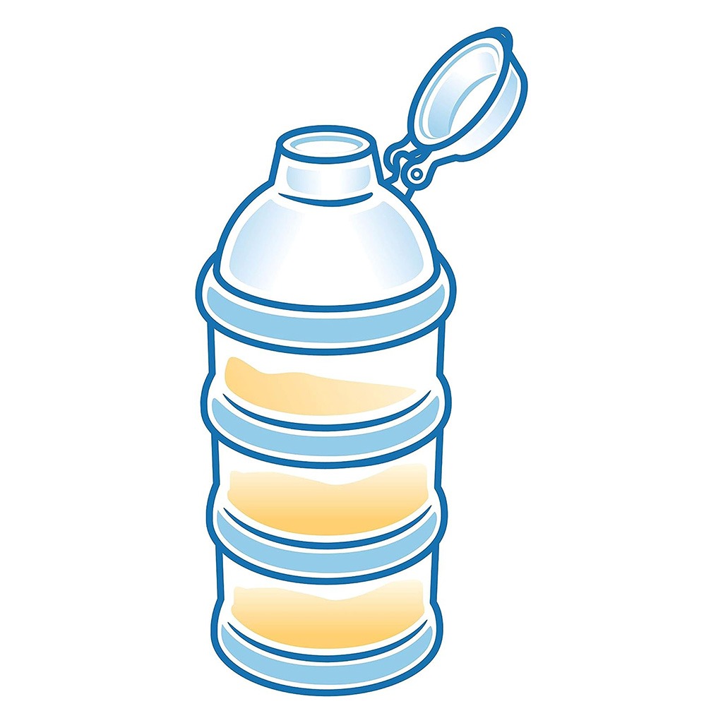 Nuk Baby Formula Milk Powder Dispenser, Assorted Pack of 1's