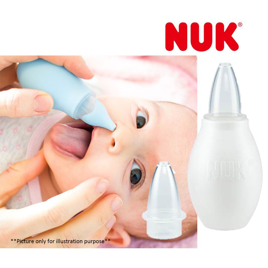 Nuk Nasal Decongester With Replacement Nozzle For Baby