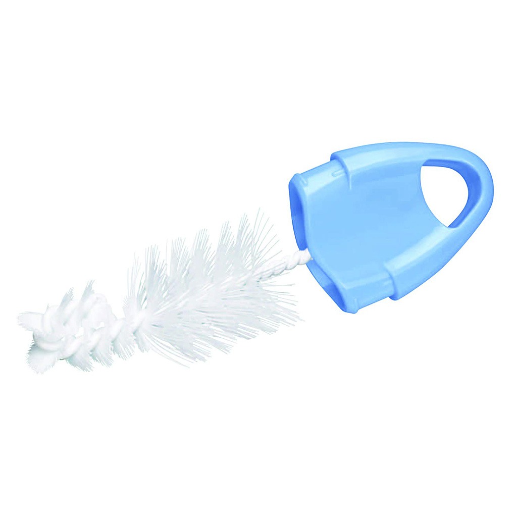 Nuk 2-In-1 Baby Bottle Brush With Teat Brush, Assorted Pack of 1's