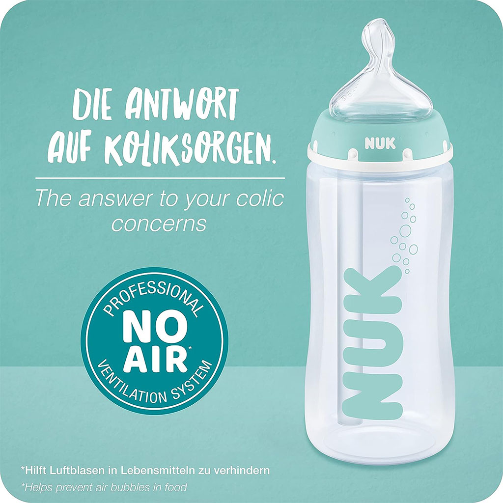 Nuk Anti-Colic Professional 300ml Baby Feeding PP Bottle, Pack of 1's