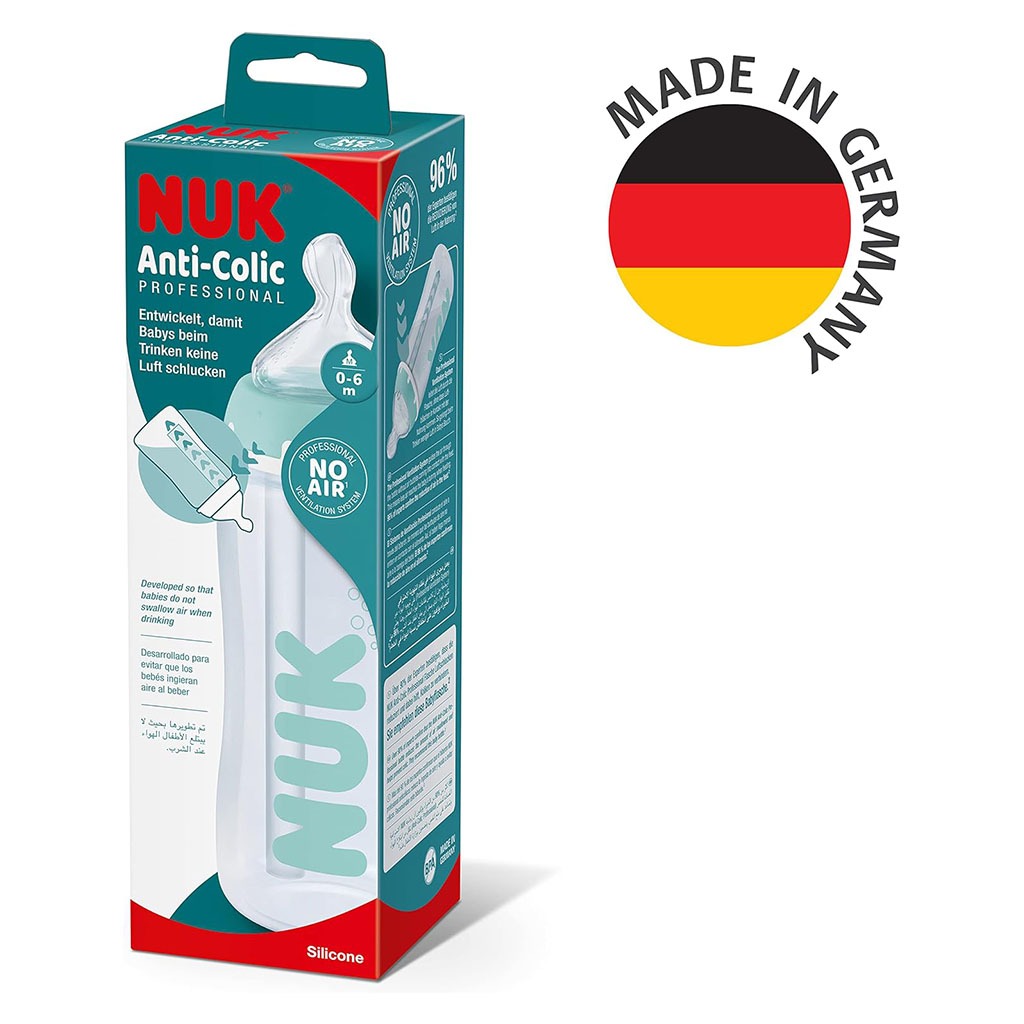 Nuk Anti-Colic Professional 300ml Baby Feeding PP Bottle, Pack of 1's