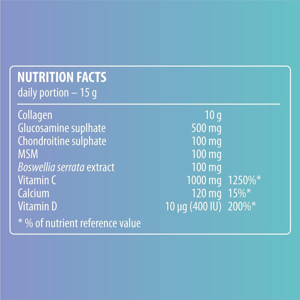 Activlab Pharma Collagen Joint & Body Powder With Type II Collagen, Glucosamine, Chondroitine, & MSM For Healthy Bone and Joint, 300g