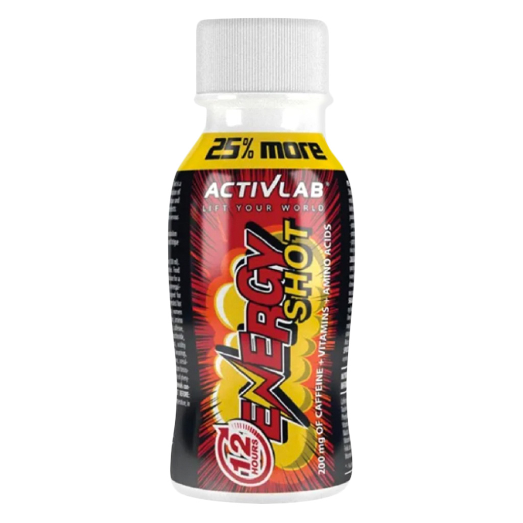 Activlab Pharma Energy Shot With Caffeine, Vitamins & Amino Acids 100ml, Pack of 12's