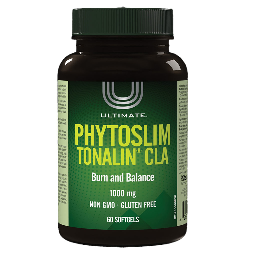 Ultimate Phytoslim Tonalin CLA 1000mg Softgels For Fat Burn & Balance, Pack of 60’s