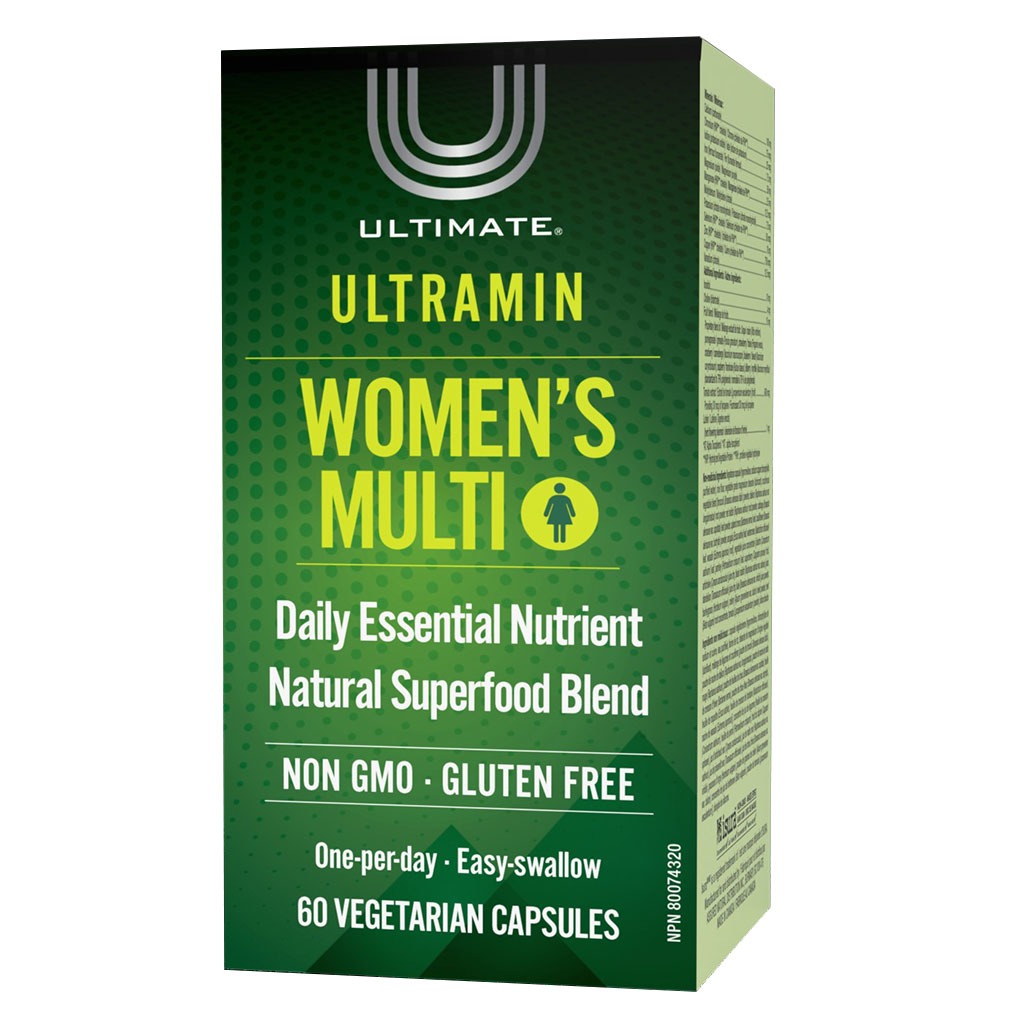 Ultimate Ultramin Women's Multivitamin & Superfood Supplement Capsules, Pack of 60's