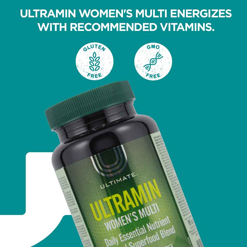 Ultimate Ultramin Women's Multivitamin & Superfood Supplement Capsules, Pack of 60's
