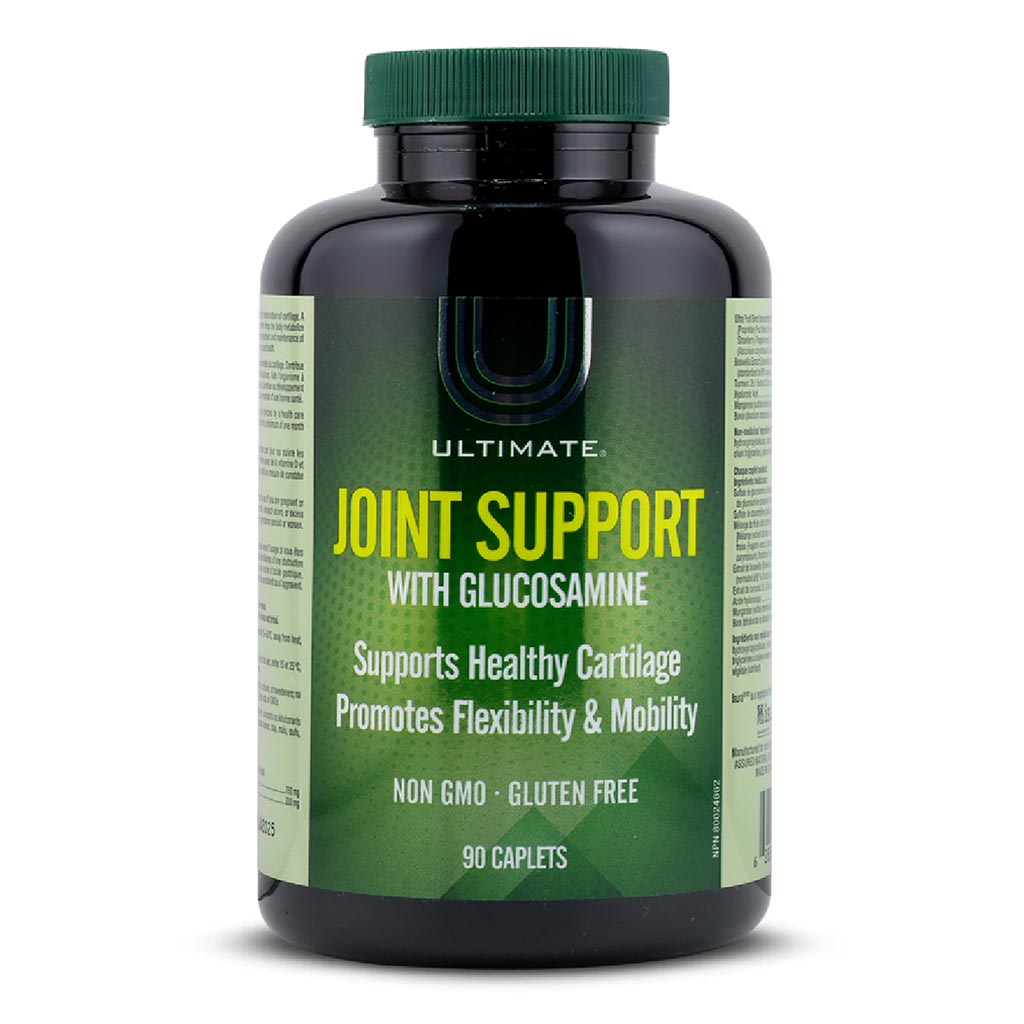 Ultimate Joint Support With Glucosamine Supplement Caplets, Pack of 90’s