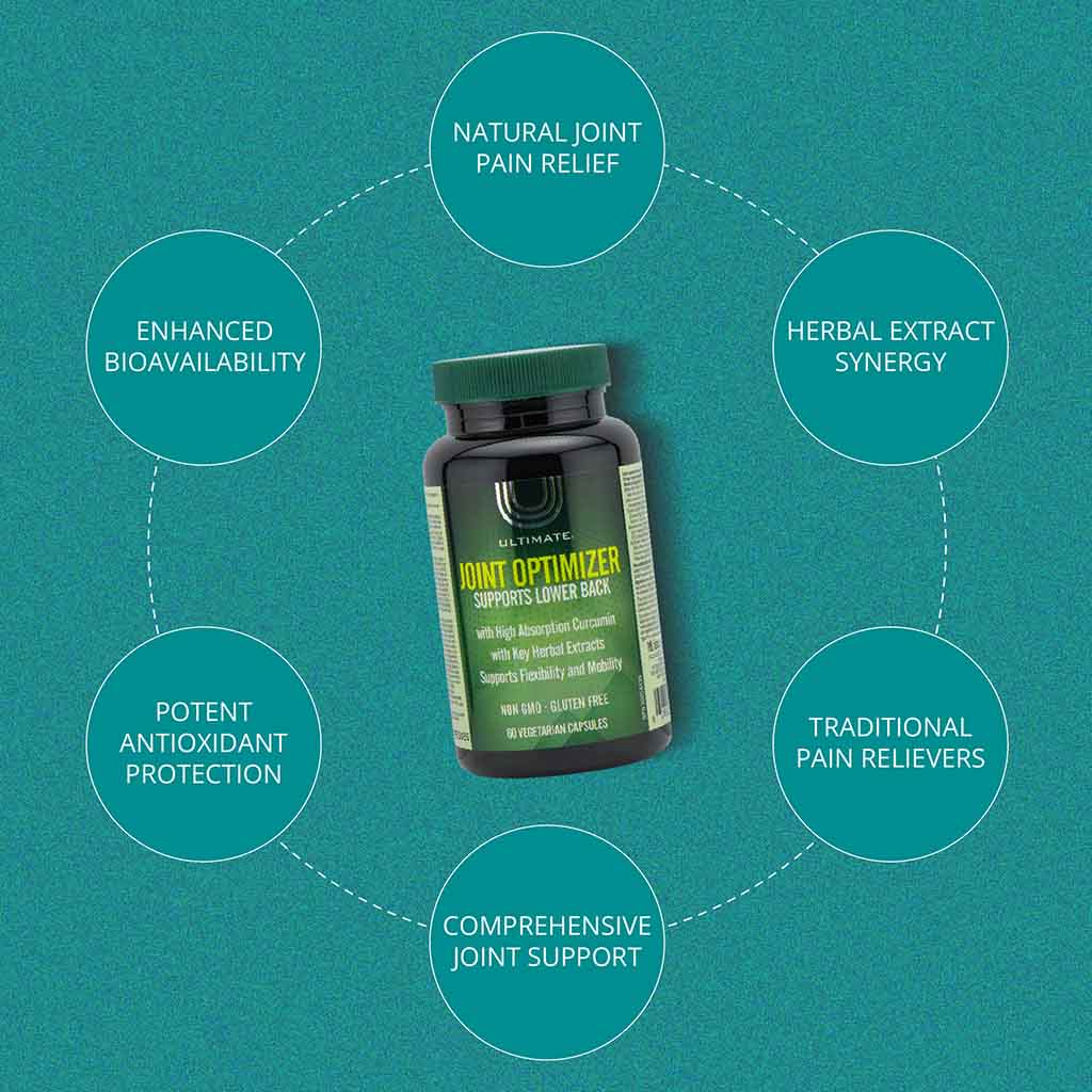 Ultimate Joint Optimizer Supplement Veg Capsules, Pack of 60’s