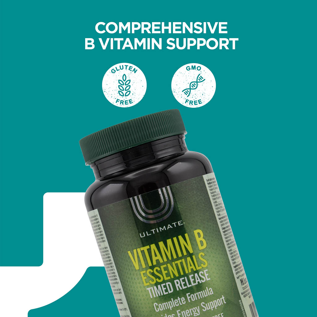 Ultimate Vitamin B 100 Essentials Supplement Tablets, Pack of 60’s
