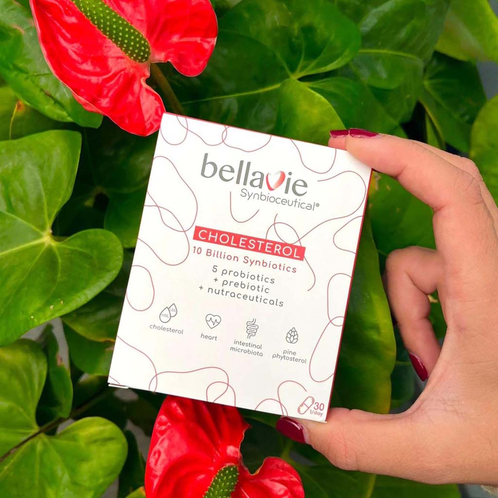 BellaVie Adult Synbiotics Cholesterol Support Capsules, Pack of 30’s