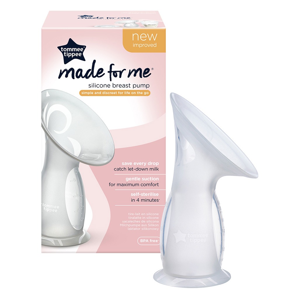 Tommee Tippee Silicone Manual Breast Pump & Let Down Catcher Set