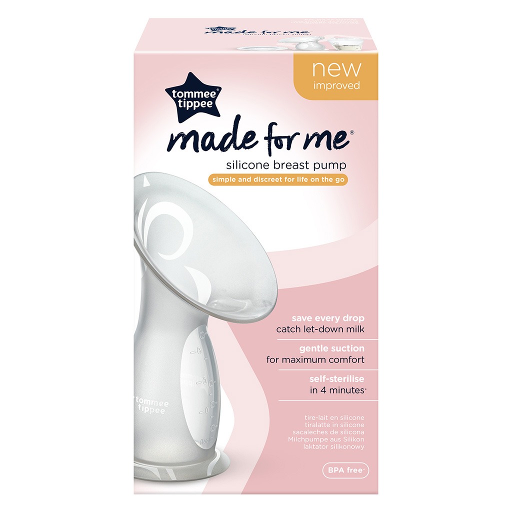 Tommee Tippee Silicone Manual Breast Pump & Let Down Catcher Set