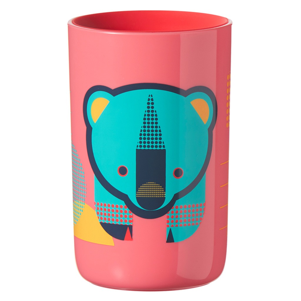 Tommee Tippee 360° Easy Flow Lip Activated Toddlers Sipping Cup From 12+ Months - Blue/Pink,  250ml