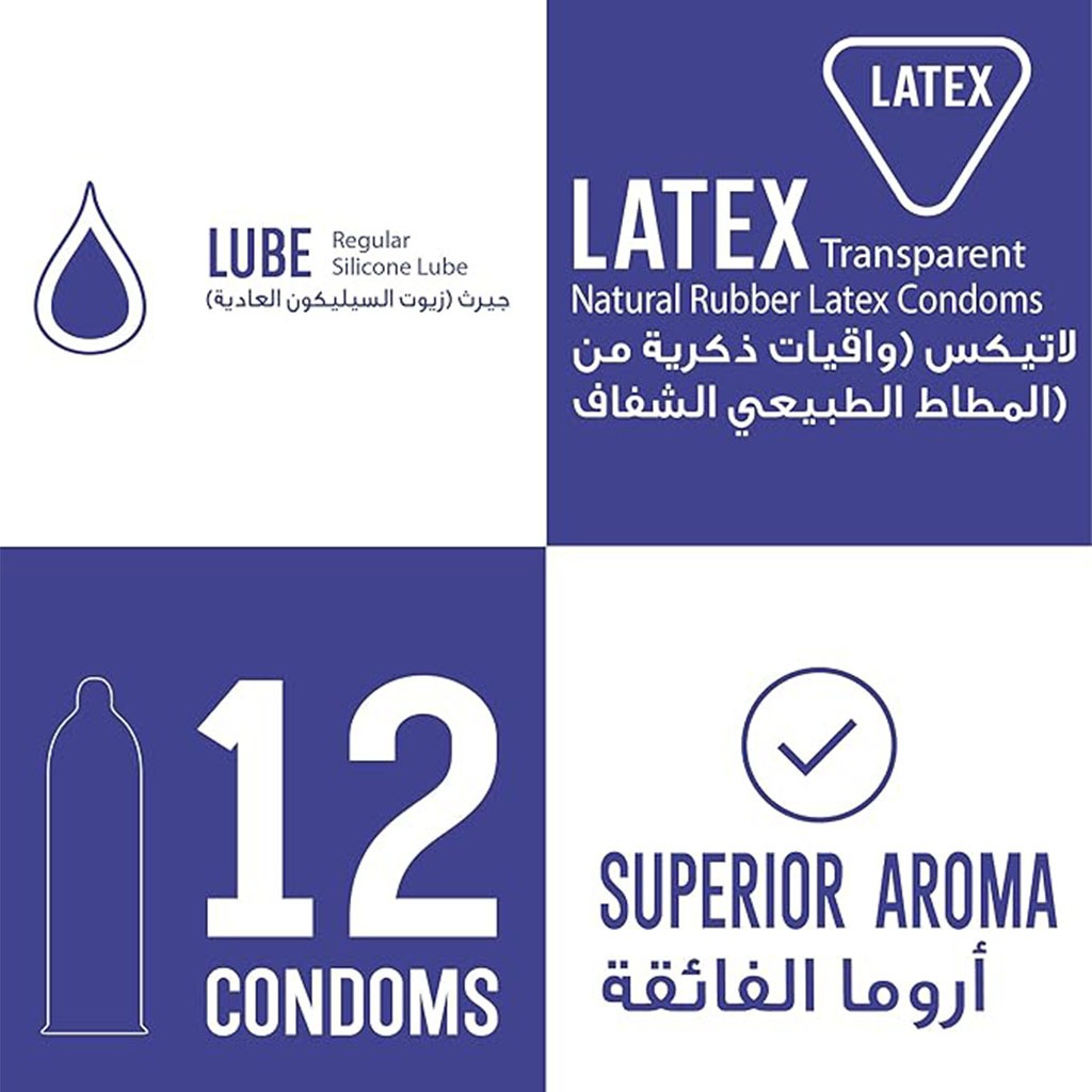 Wolaid Extra Safe Condoms, Pack of 12's