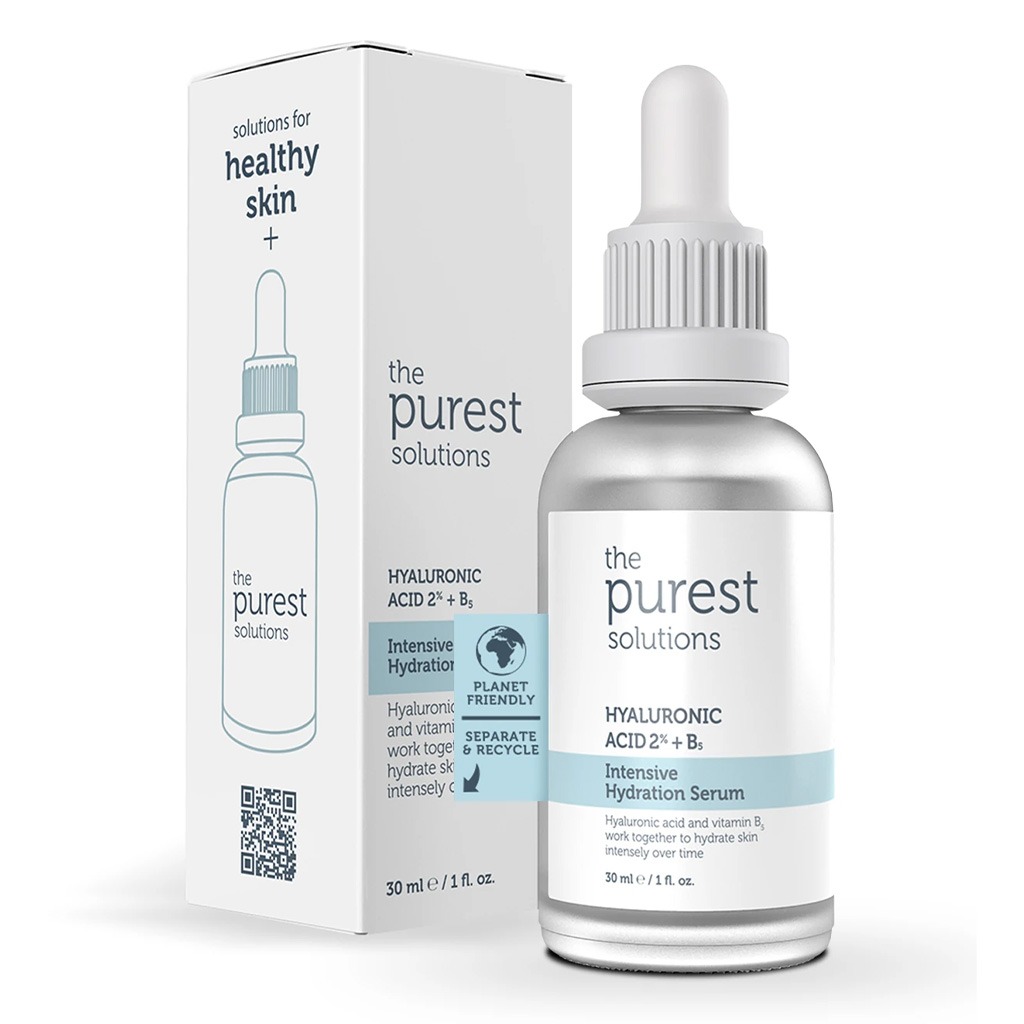 The Purest Solutions Hyaluronic Acid 2% + B5 Intensive Hydration Facial Serum 30ml