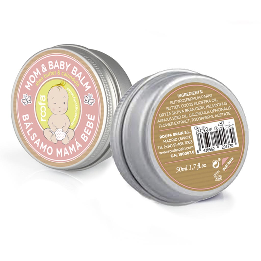 Roofa Moisturizing Butter Balm With Calendula and Shea Butter For Mom And Baby 50ml