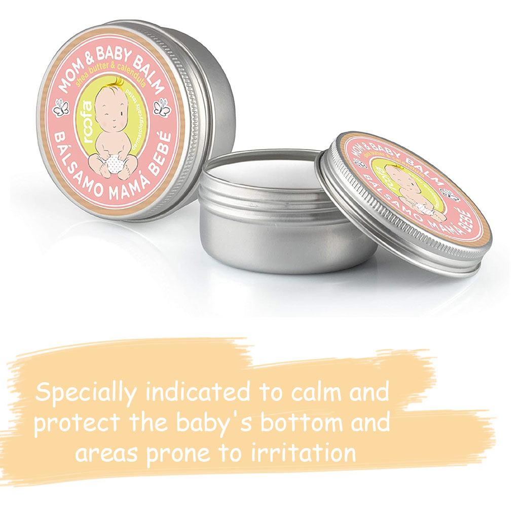 Roofa Moisturizing Butter Balm With Calendula and Shea Butter For Mom And Baby 50ml