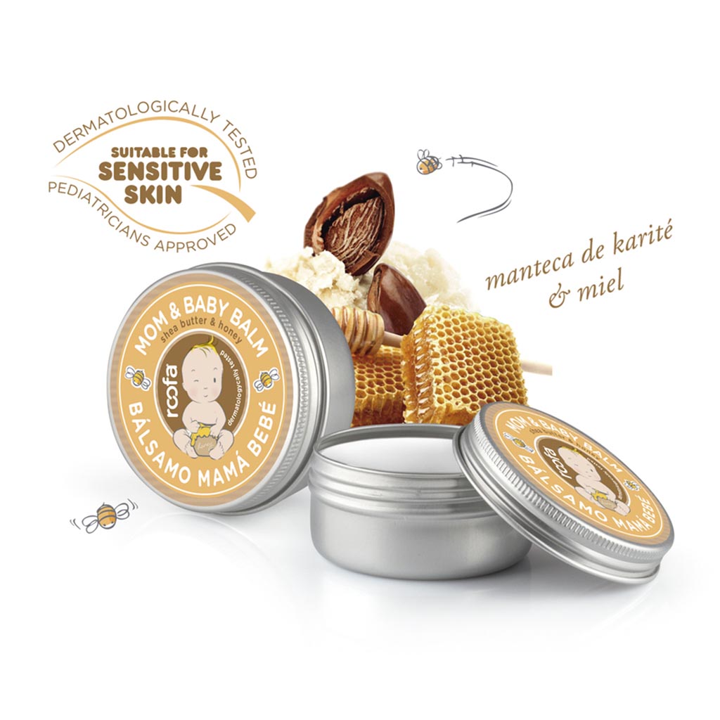 Roofa Moisturizing Butter Balm With Honey And Shea Butter For Mom and Baby 50ml