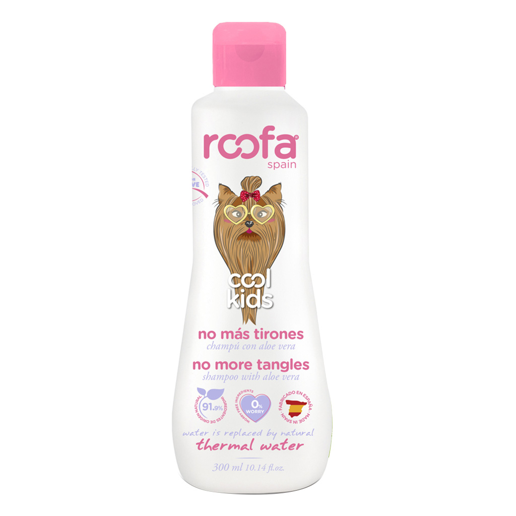 Roofa Cool Kids No More Tangles Hair care Shampoo With Aloe Vera 300ml