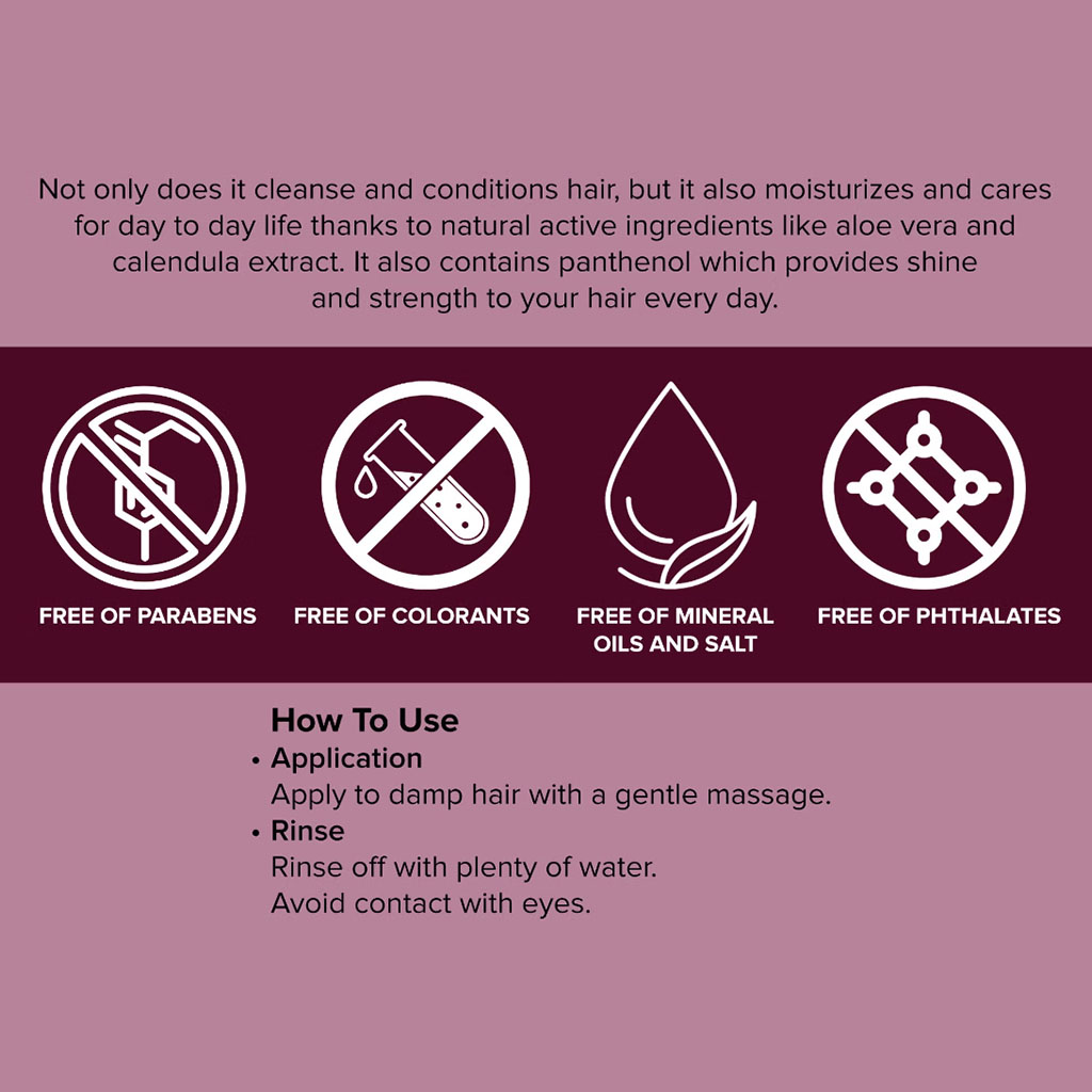 Roofa Cool Kids No More Tangles Hair care Shampoo With Aloe Vera 300ml