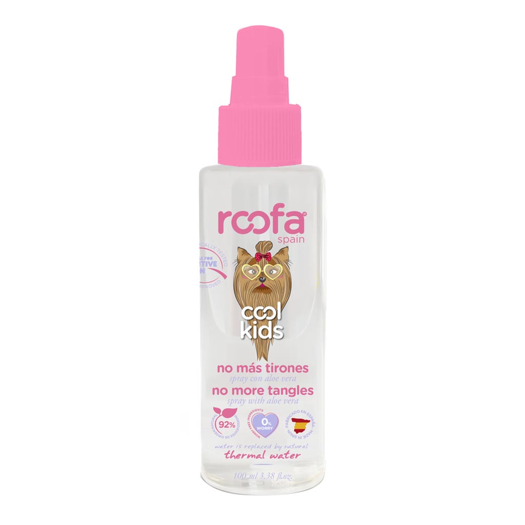 Roofa Cool Kids No More Tangles Hair Spray With Aloe Vera 100ml