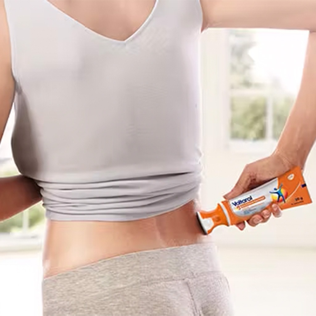 Voltaren Diclofenac Emulgel For Back Pain & Muscle Pain With No Mess Applicator 100g