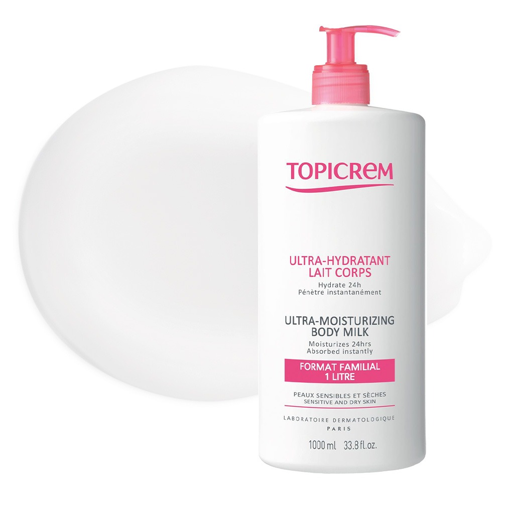 Topicrem Ultra-Moisturizing Body Milk 1000ml