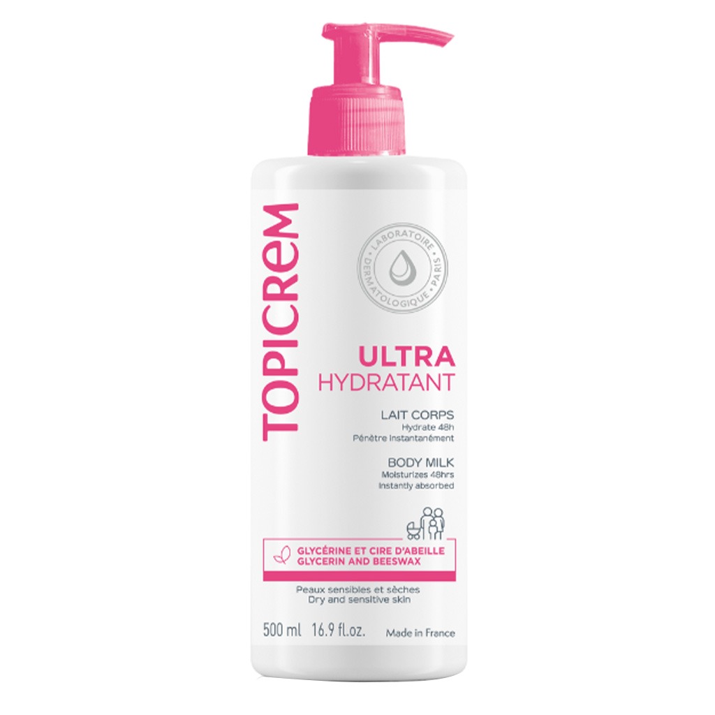 Topicrem Ultra-Moisturizing Body Milk 500ml